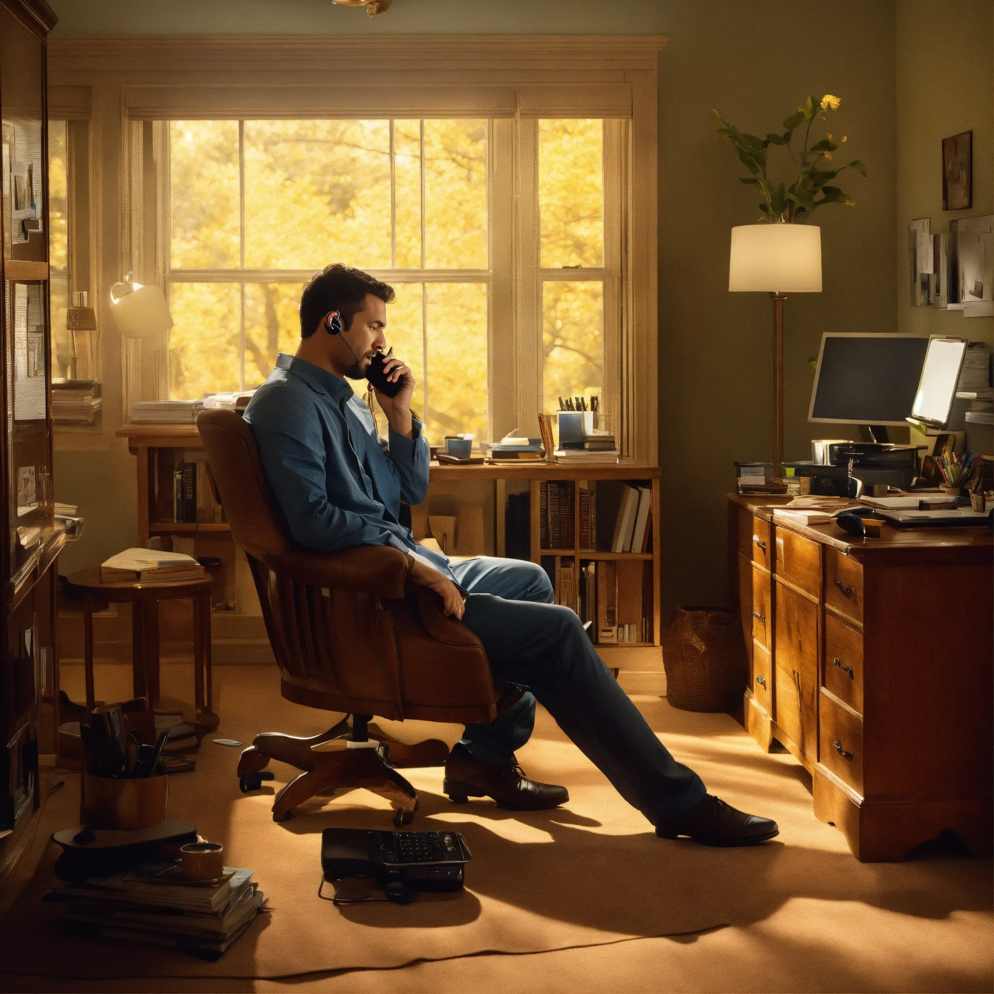 Height-adjustable desk with memory settings